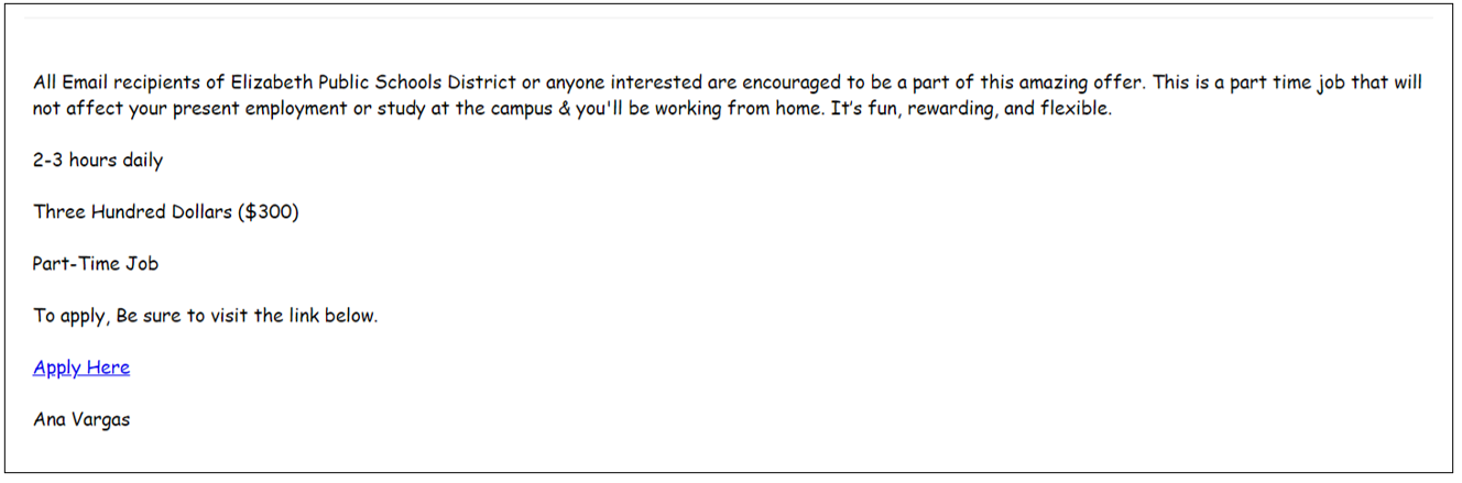 scamm email
